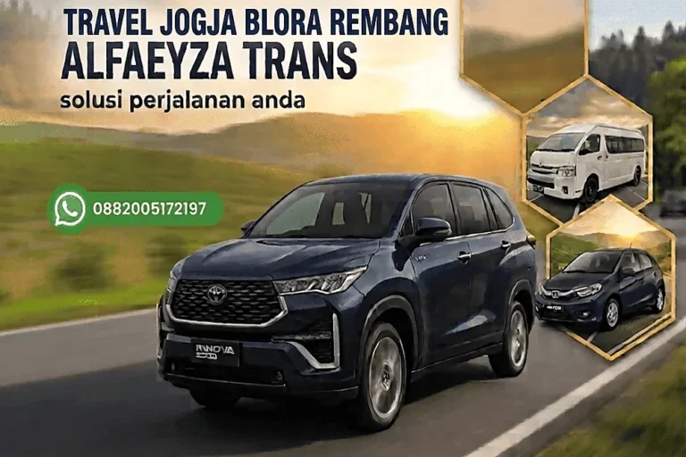 travel jogja blora rembang